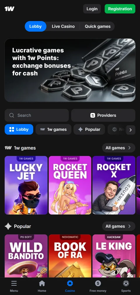 1win Casinon mobiilisovellus ja liveveto puhelimella