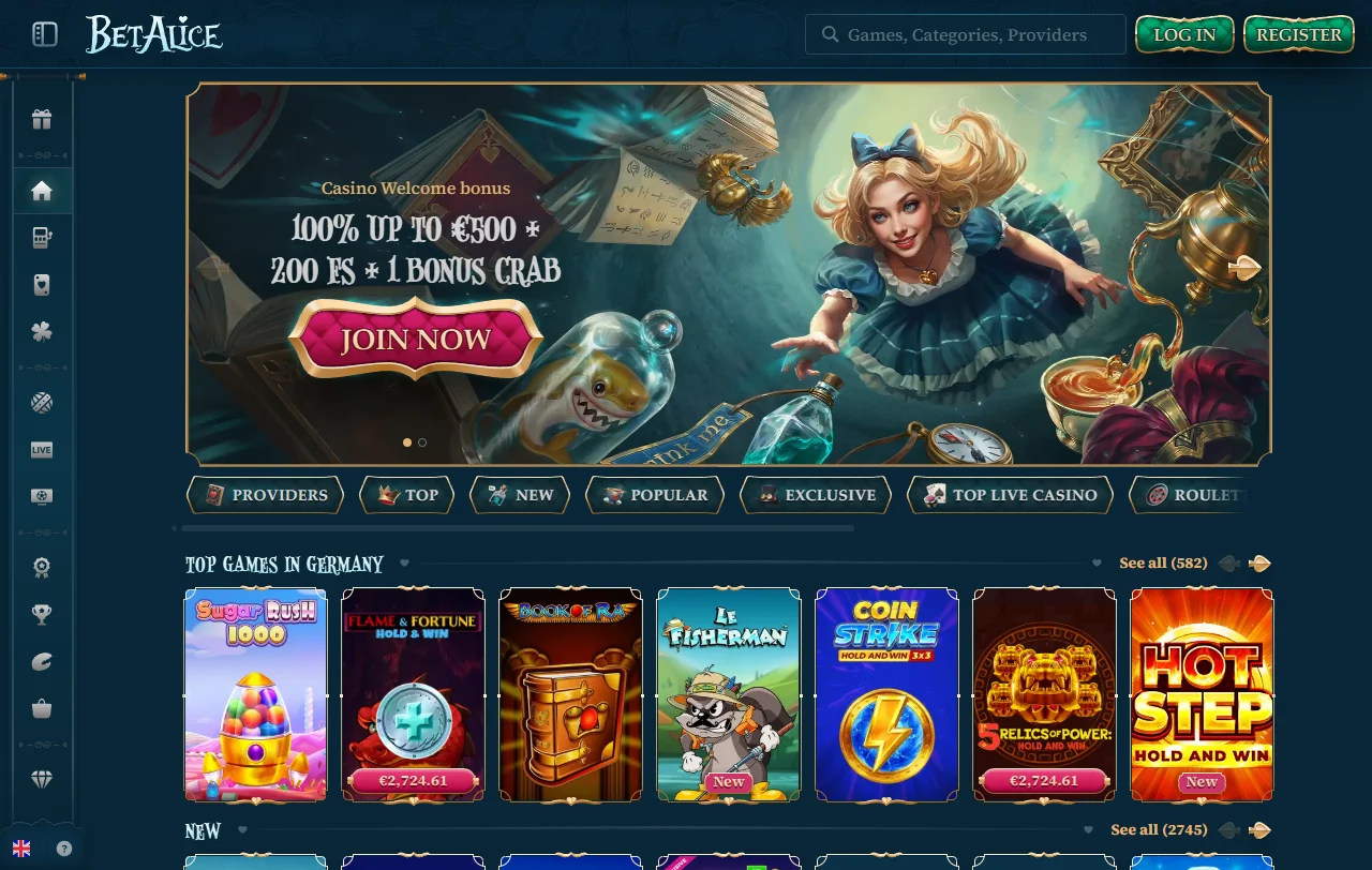 BetAlice Casino ja sen kokonaisuus kasinon sekä vedonlyönnin yhdistävänä sivustona
