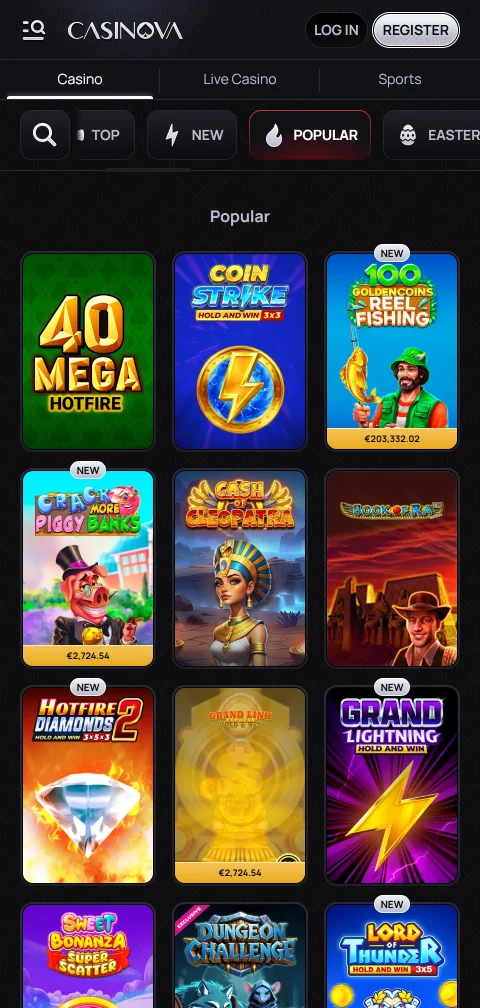 Casinovan talletusreitit Zimpler, kortit, e-lompakot ja kryptovaluutat