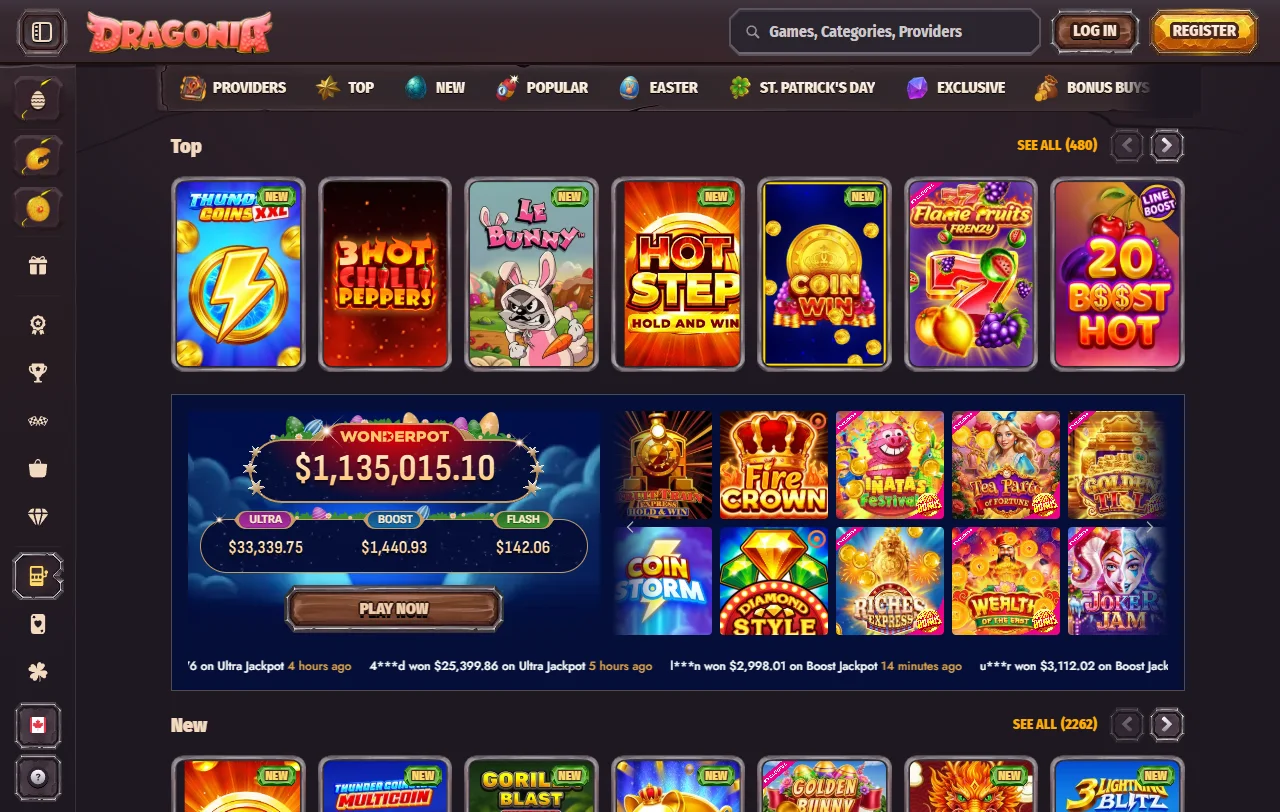 Dragonia Casino tervetuliaisbonus 500 euroon ja 200 ilmaiskierroksen ehdot