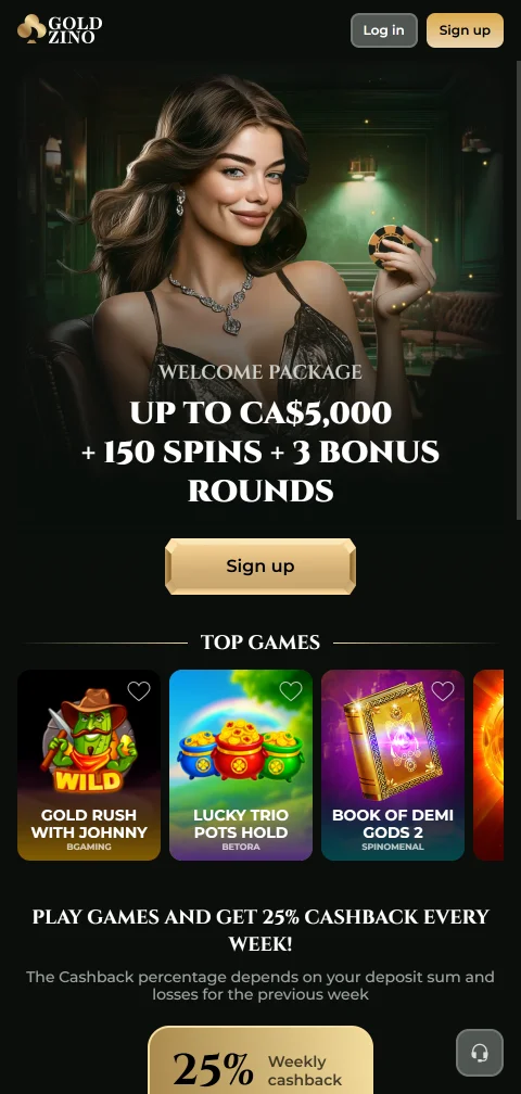 Goldzino Casino selainpohjaisena mobiiliversiona ilman ladattavaa sovellusta