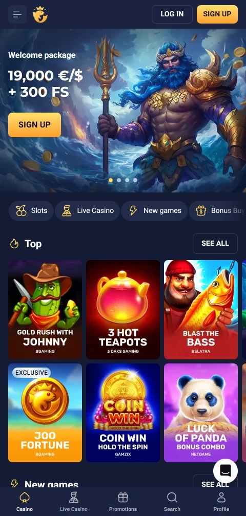 Joo Casino mobiiliselaimessa ilman erillistä ladattavaa sovellusta