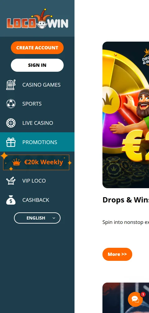 LocoWin casinon maksusivu puhelimessa, talletuksen alaraja 10 euroa