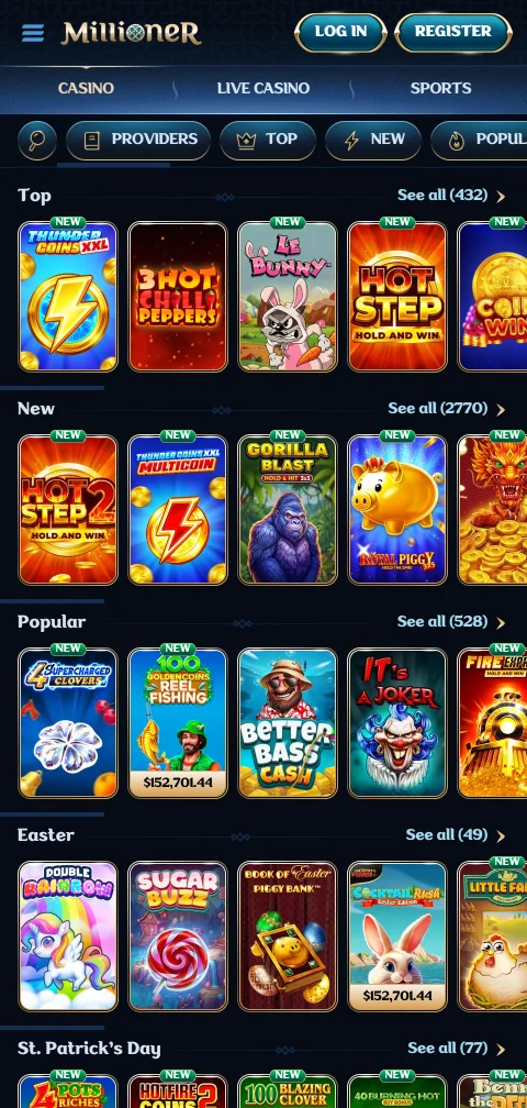 Millioner Casinon maksureitit Zimpler ja Siru Mobile suomalaisille pelaajille