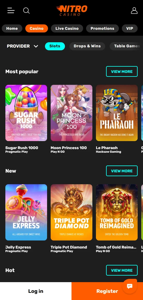 Nitro Casino maksutavat: Trustly ja Zimpler, kotiutus 1–72 tunnissa pankkitilille
