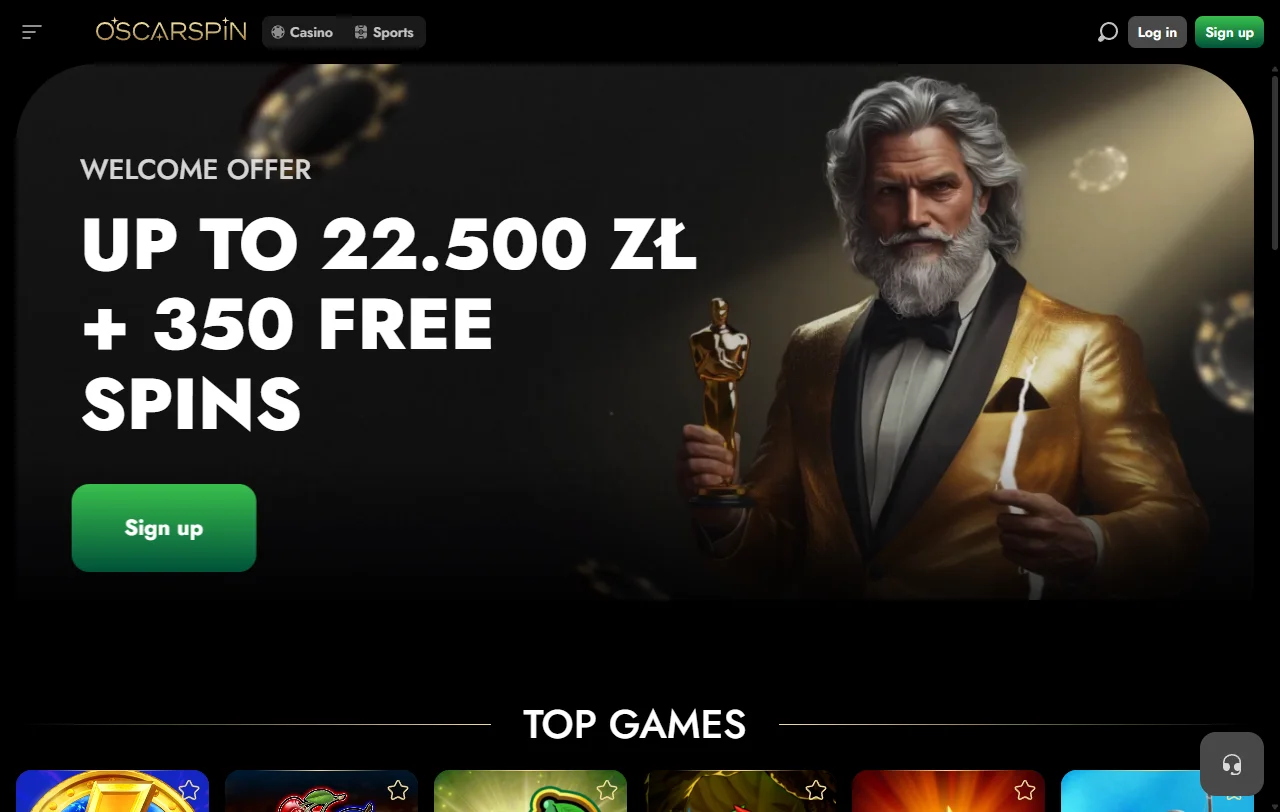Oscarspin Casino ja sen yleisilme suomalaiselle pelaajalle euromääräisenä