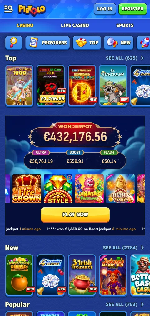 Pistolo Casino Anjouanin lisenssi, SSL-salaus ja tunnistautumisen vaatimukset