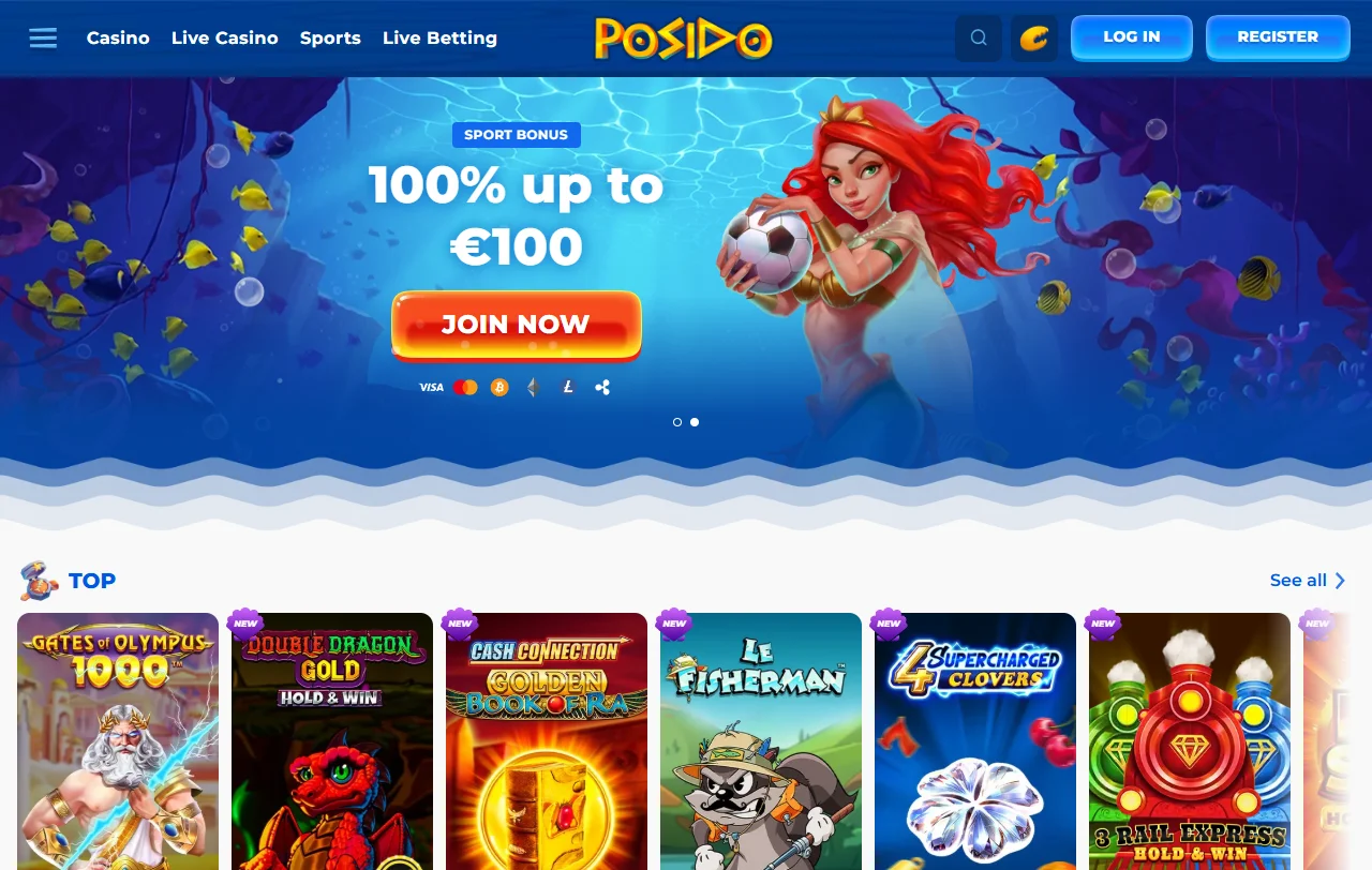 Posido Casino -arvostelu: yleiskatsaus sivustoon ja sen toimilupaan