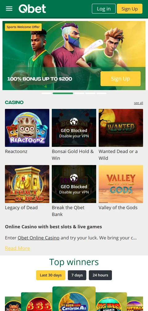 Qbet Casino mobiilissa, Evolutionin livepöydät pystynäkymässä