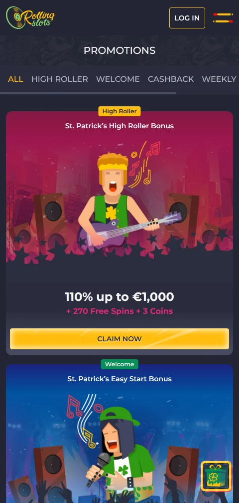 Rolling Slots -maksutavat: Zimpler, Revolut, kortit ja kryptovaluutat suomalaispelaajalle