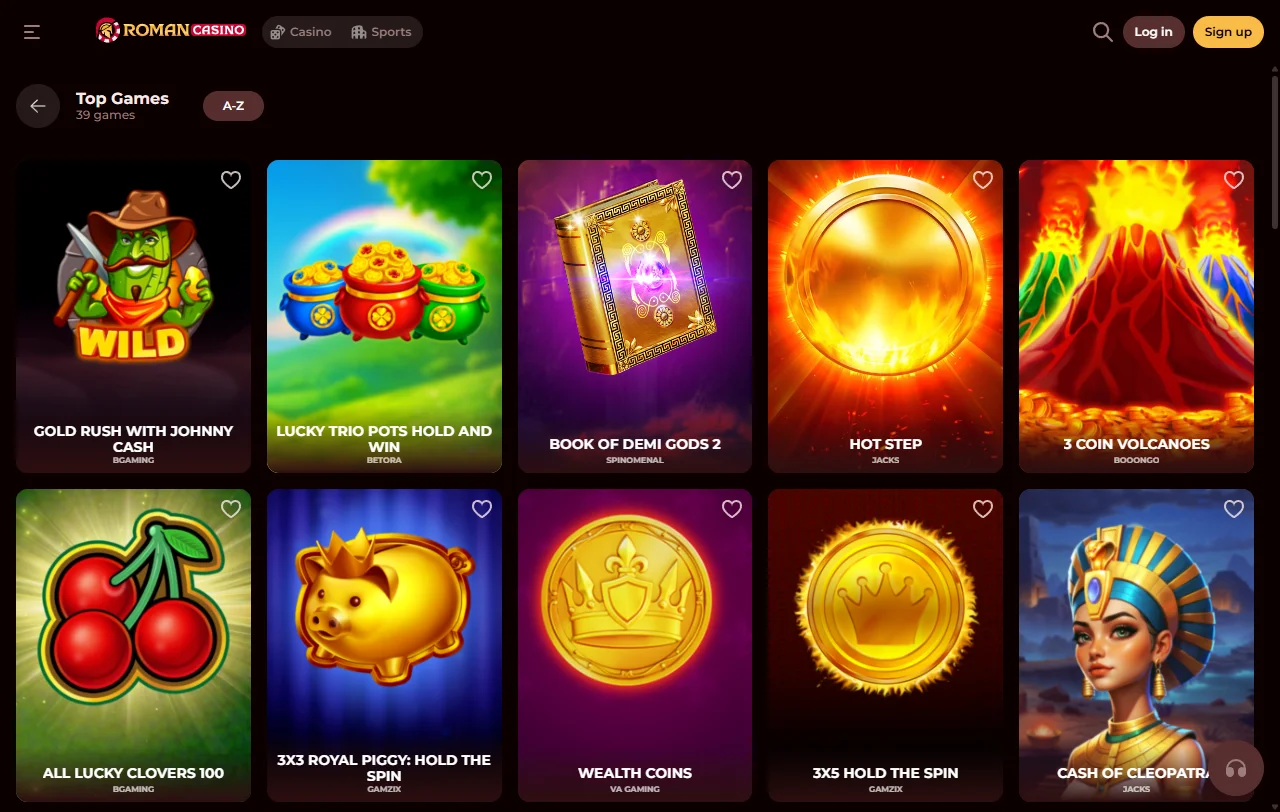 Roman Casino bonukset: kolmiportainen tervetulopaketti ja 35x kierrätysvaatimus