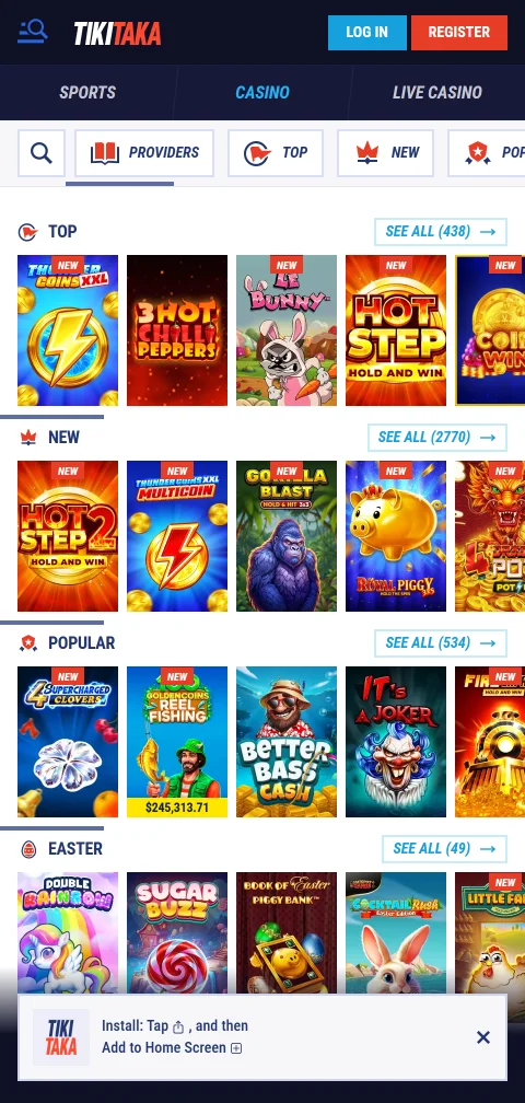 TikiTaka Casinon maksutavat: verkkopankit, Zimpler, kortit ja kryptot