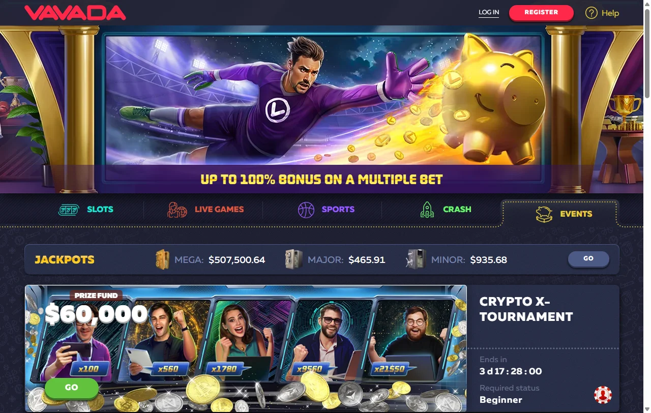 Vavada Casinon pelivalikoima: Pragmatic Play -kolikkopelit ja Evolutionin live-pöydät
