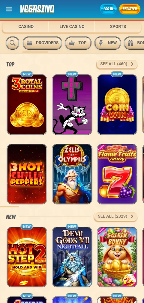 Vegasino Casino maksutavat: Zimpler, korttimaksut, e-lompakot ja kryptovaluutat