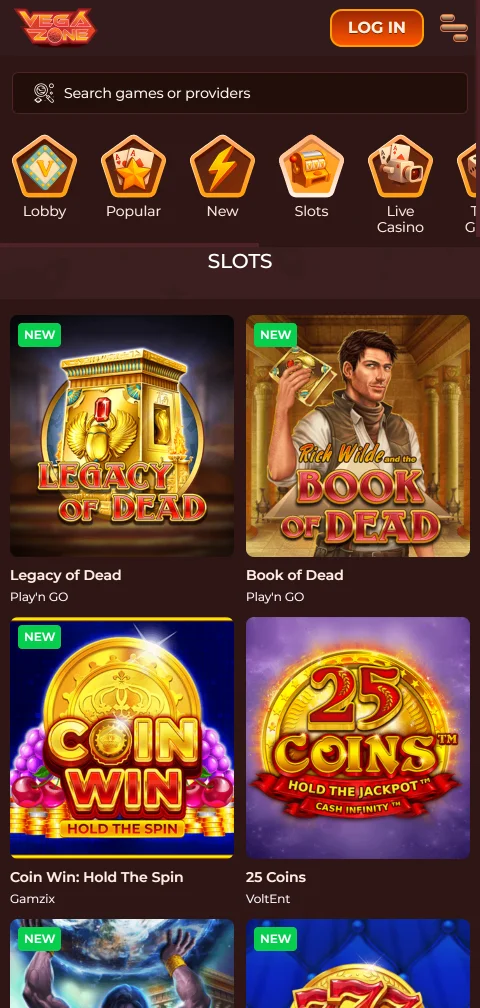 VegaZone Casino ja maksutavat Visasta Zimpleriin sekä kryptovaluuttoihin mobiilissa