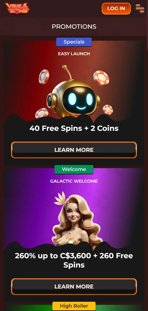 VegaZone Casino ja Curaçaon lupatiedot sekä KYC-tunnistautuminen pelaajan tilillä