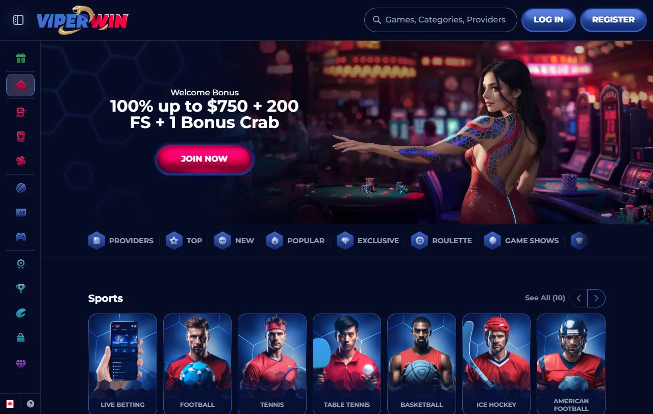 ViperWin Casino yleiskuva suomalaiselle pelaajalle: valikoima, bonukset ja rajat