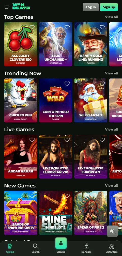 WinBeatz Casino lisenssitiedot: Curaçao OGL/2024/790/0272 ja Neroblanko Tech